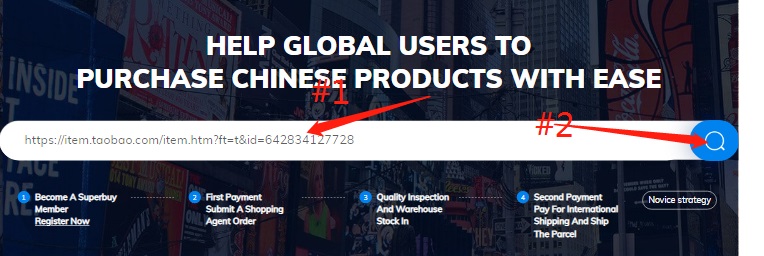 Pagar por el agente de Taobao